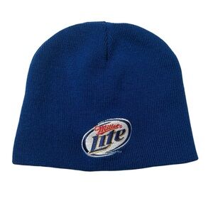 Miller lite blue beanie